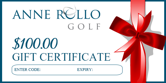 Golf Gift Certificate
